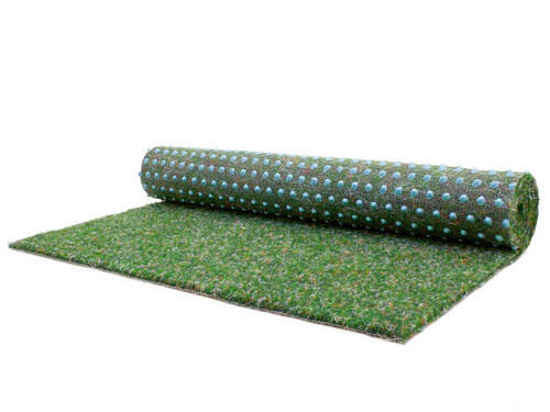 RASENTEPPICH - Grün, Basics, Textil (400/550cm)