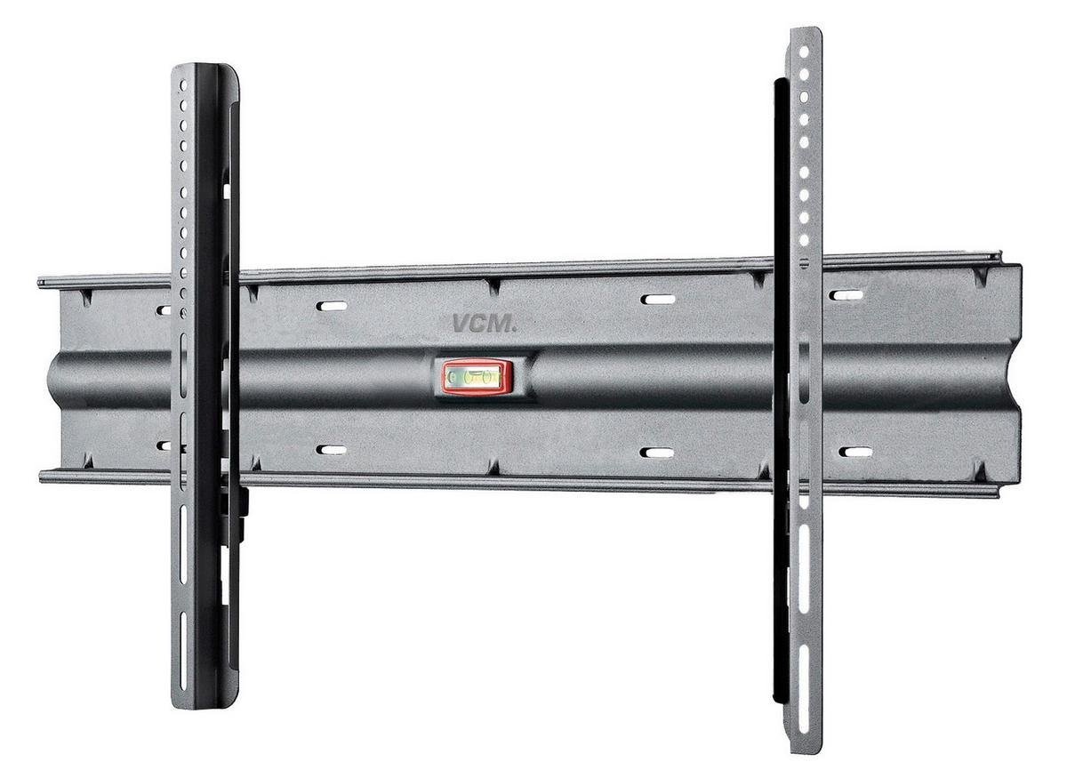 TV-WANDHALTER in Schwarz  - Schwarz, Konventionell, Metall (70/48/3,5cm) - MID.YOU
