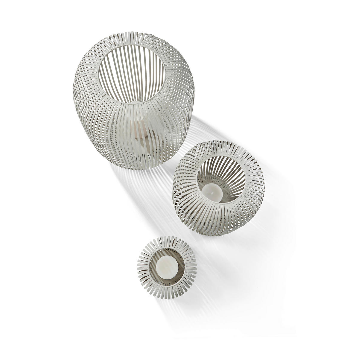 LATERNE  - Greige, Basics, Metall (40,5/46cm)