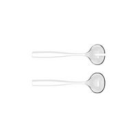 SALATBESTECK Dolcevita  - Weiß, Basics, Kunststoff (28cm) - GUZZINI