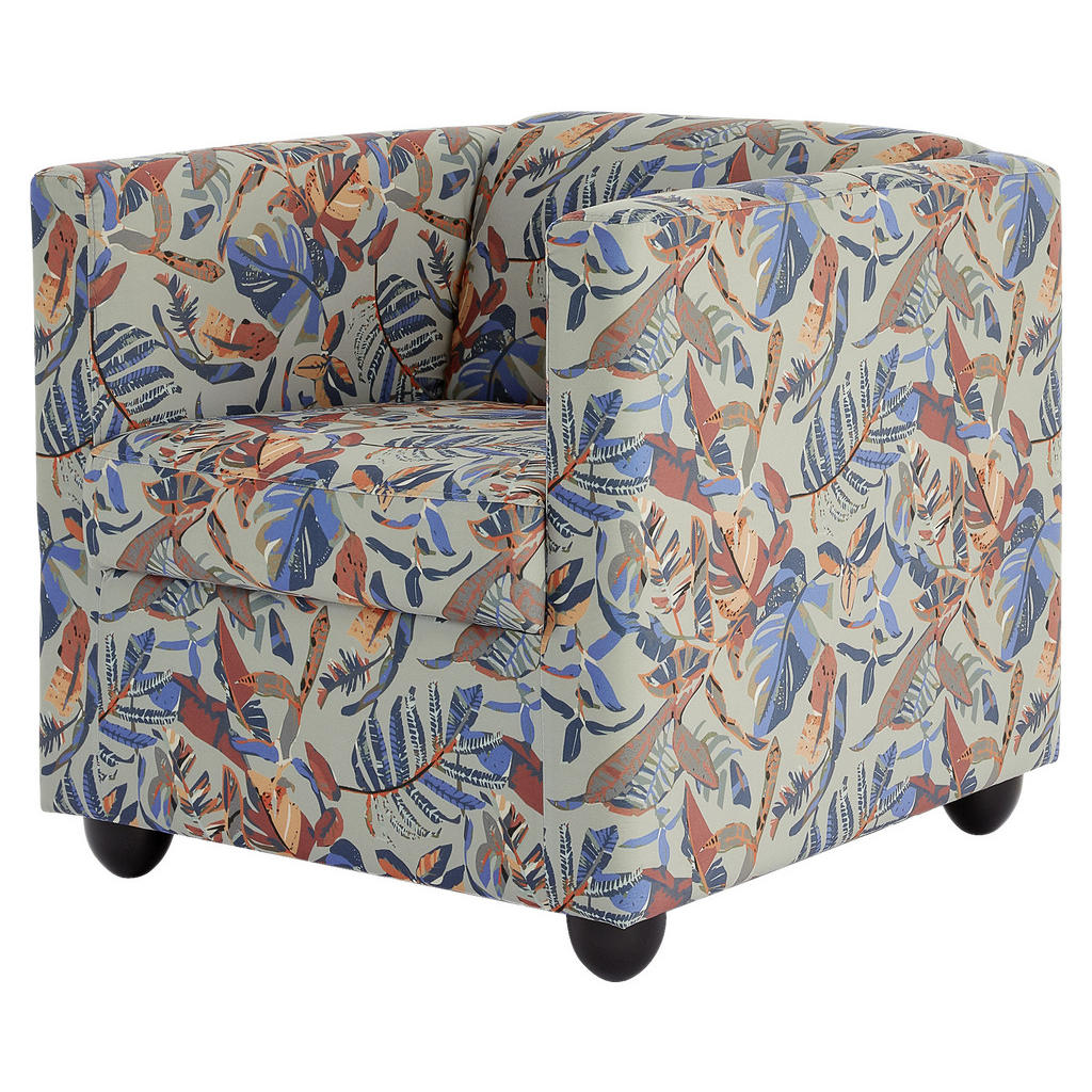 Thumbnail - Looks by W.Joop Sessel Looks I, Mehrfarbig, Textil, Buche, massiv, Floral, 72x71x75 cm, Made in EU, Wohnzimmer, Sessel, ...