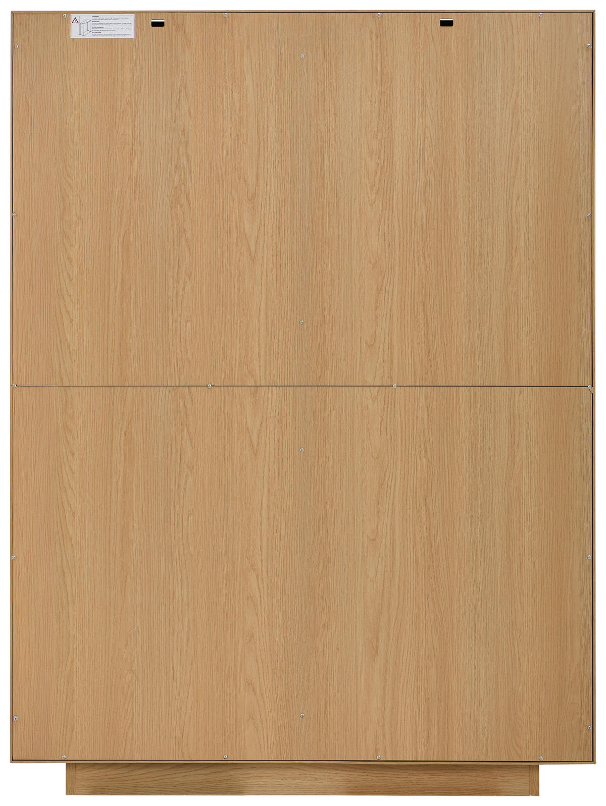 Comodă Înaltă 110/150/40 cm  - culoare lemn stejar/culoare natur, Design, lemn/material pe bază de lemn (110/150/40cm) - Livetastic