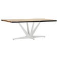 TISCHPLATTE      - Akaziefarben, Design, Holz (220/100/5cm) - Landscape