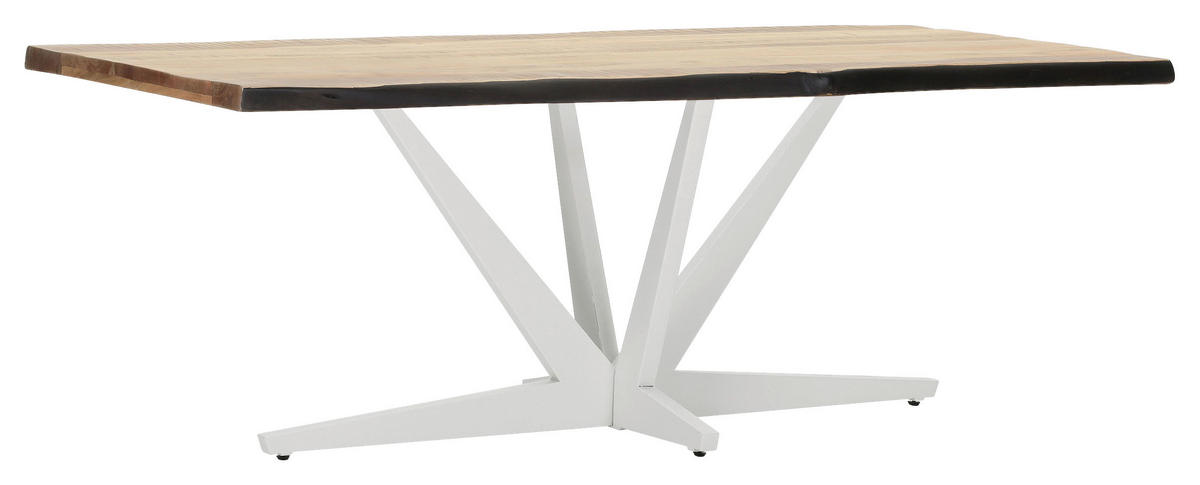 TISCHPLATTE Akaziefarben   - Akaziefarben, Design, Holz (220/100/5cm) - Landscape