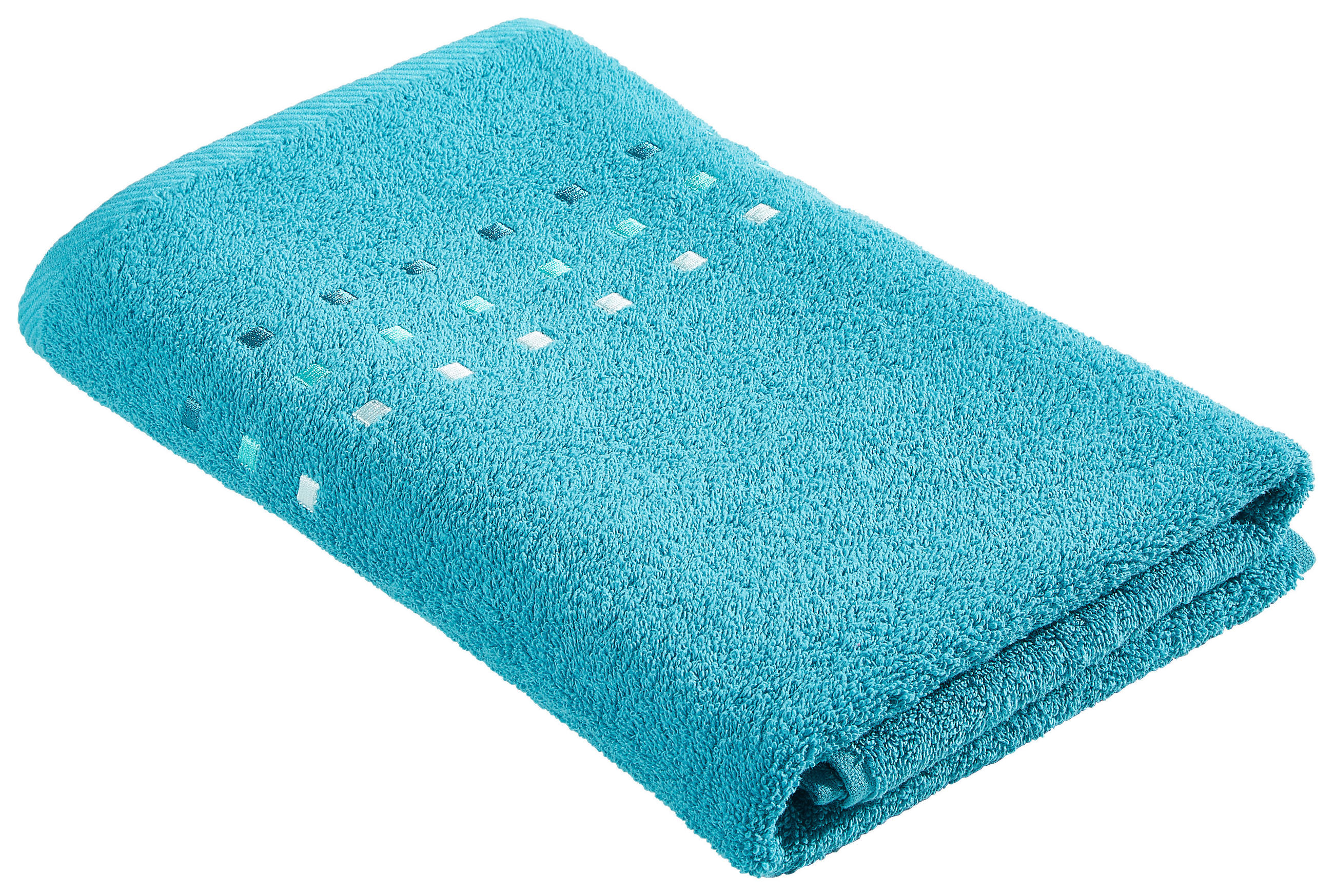 DUSCHTUCH Quattro 70/140 cm  - Blau, Basics, Textil (70/140cm) - Esposa