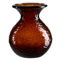 VASE Marokko 18,5 cm  - Rotbraun, Trend, Glas (14/14/19cm) - Ritzenhoff Breker