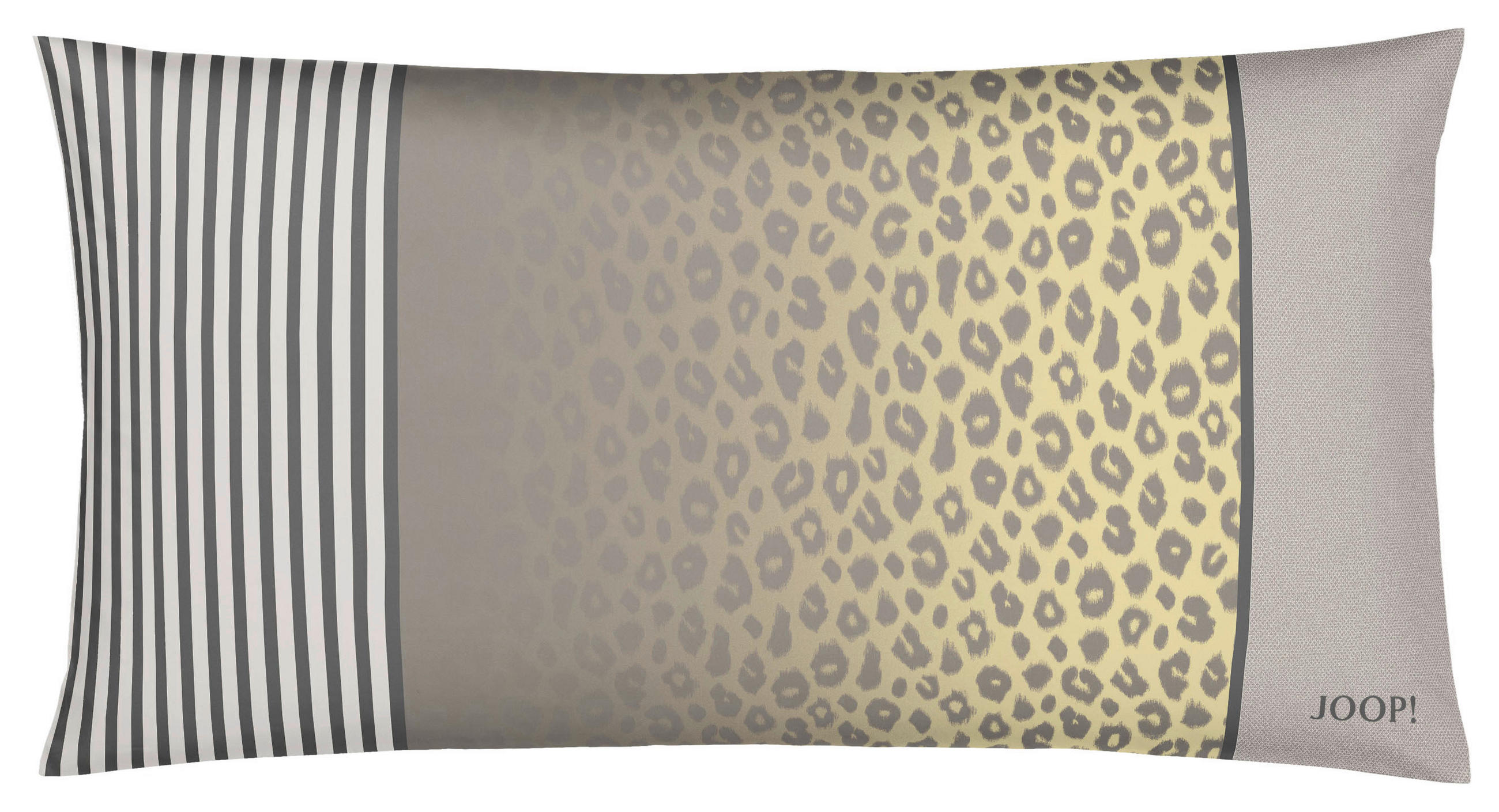 KOPFKISSENBEZUG Leo 80/40 cm  - Gelb, Design, Textil (80/40cm) - Joop!