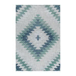 FLACHWEBETEPPICH 80/250 cm Bahama  - Blau, Design, Textil (80/250cm) - Novel