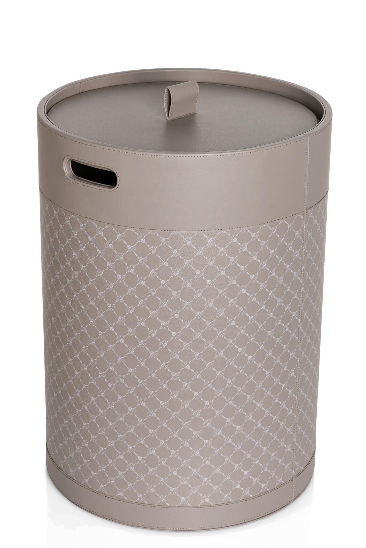 WÄSCHEKORB - Weiß/Grau, Design, Kunststoff (36,5/36,5/50,5cm) - Joop!