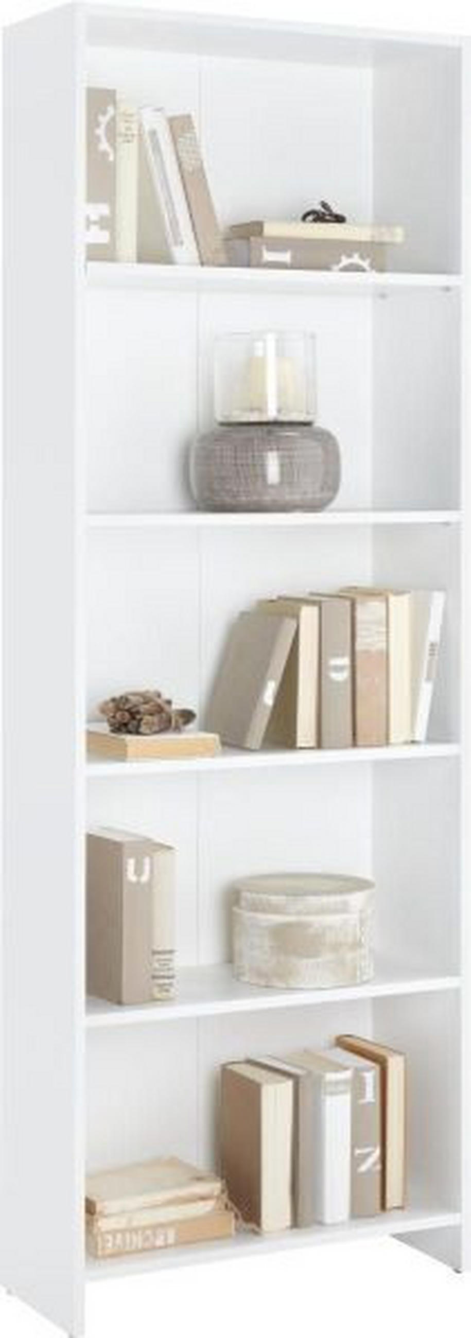 REGAL 60/175/24 cm bela  - bela, Design, leseni material (60/175/24cm) - Boxxx