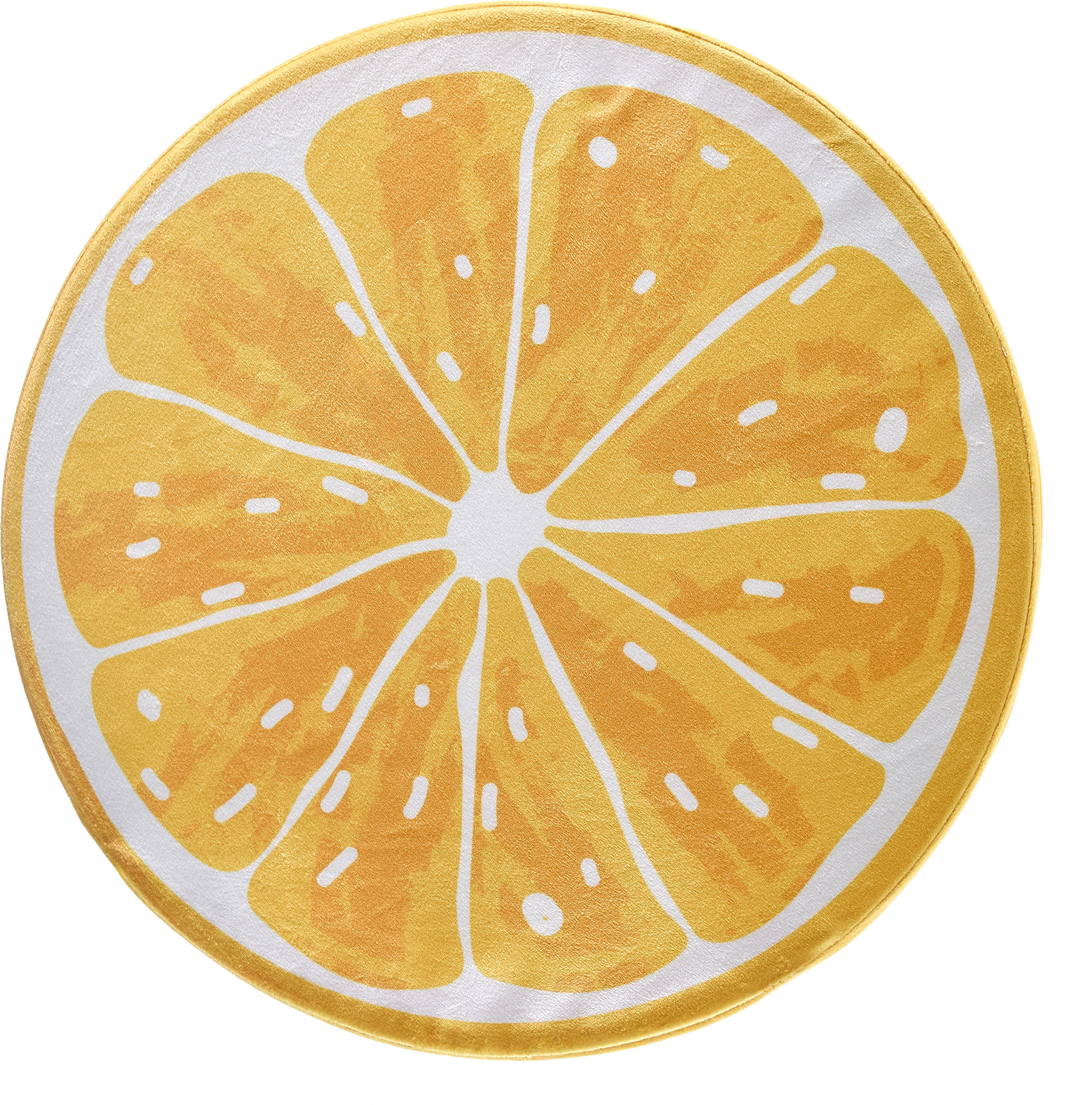 Esposa Sitzkissen Lemon Gelb, Weiß 40x5 cm