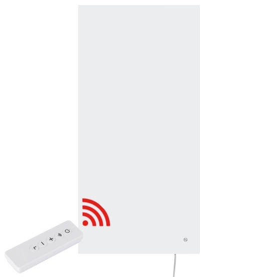 INFRAROT-HEIZPANEEL 700 W  - Weiß, Design, Metall (59,5/119,5/4,5cm)