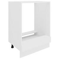 HERDUMBAUSCHRANK 60/82/46 cm  in Weiß  - Weiß, KONVENTIONELL, Holzwerkstoff (60/82/46cm) - MID.YOU