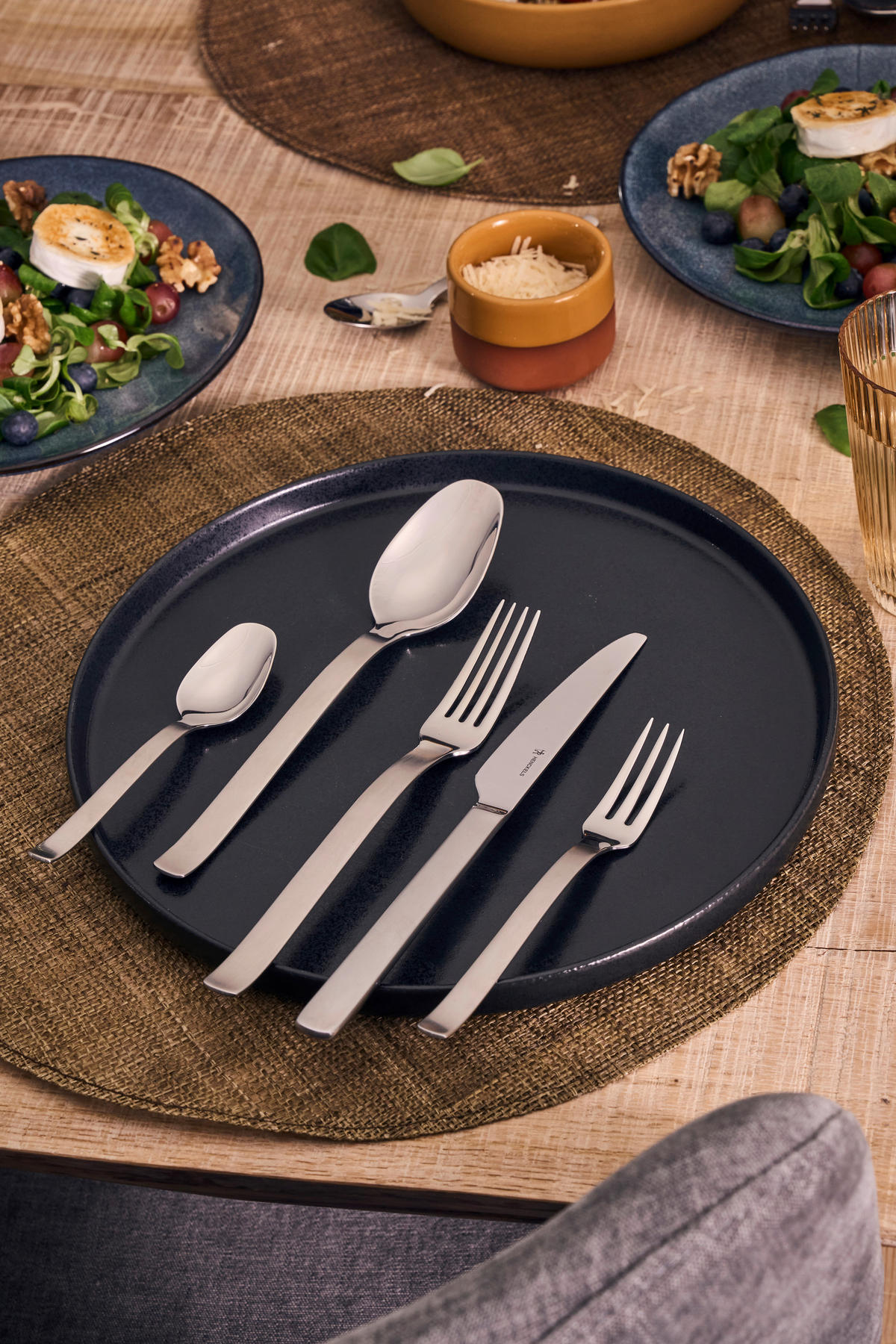 BESTECKSET Clouds 30-teilig Edelstahl  - Basics, Metall - Henckels by ZWILLING