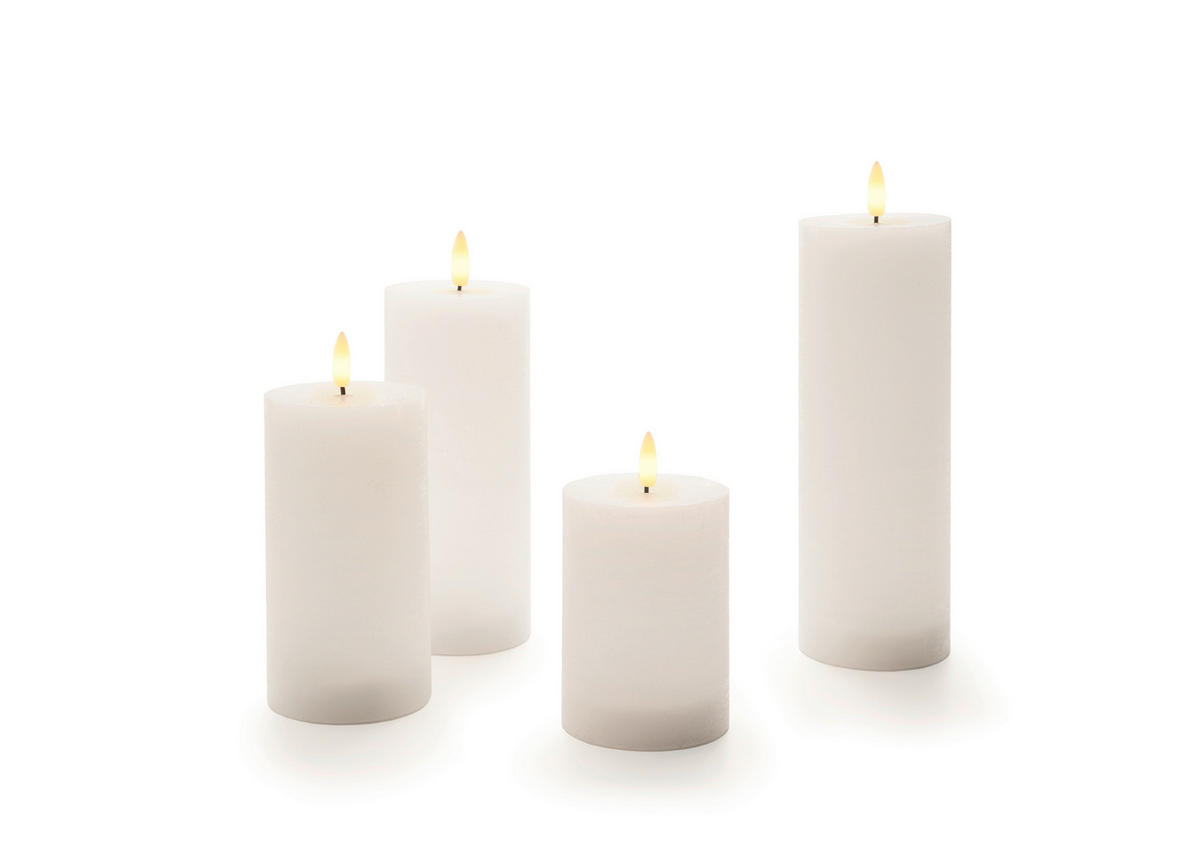 LED-DEKOLEUCHTE - Perlmutt, Basics, Naturmaterialien (7,5/10 - 20.5cm)