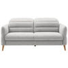 2-SITZER-SOFA  in Webstoff Ecru  - Ecru/Eiche Bianco, Design, Holz/Textil (192-220/85-106/98-112cm) - Dieter Knoll