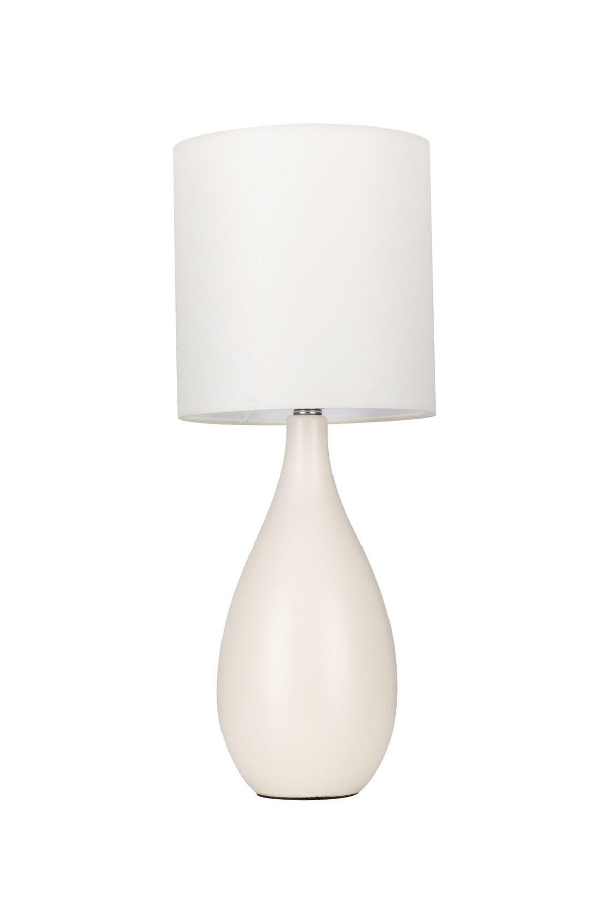 STOLNÍ LAMPA, E27, 21/52,5 cm  - pískové barvy, Lifestyle, kov/textil (21/52,5cm) - Marama