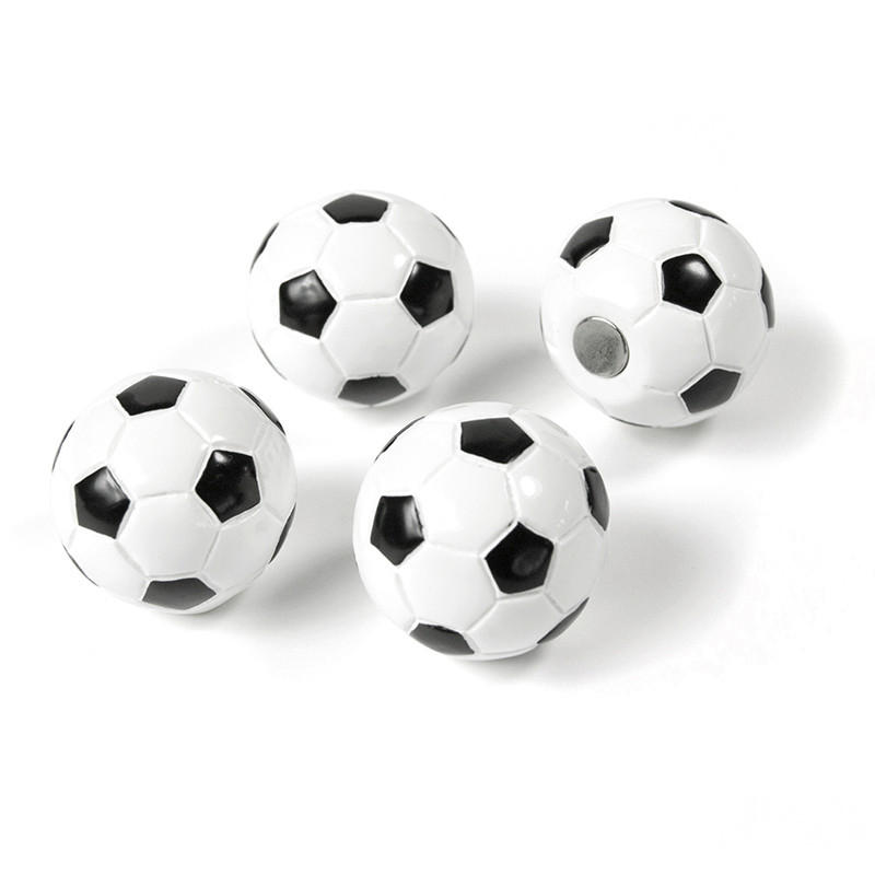 MAGNETSET  - Weiss/Schwarz, Basics, Kunststoff (2,2/1,9cm)