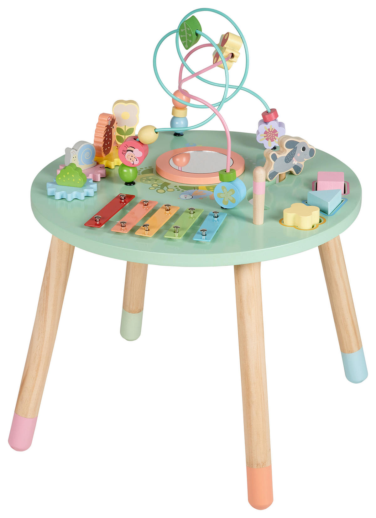 DETSKÝ STOLÍK NA HRANIE - viacfarebná, Trend, kov/drevo (40/48cm) - My Baby Lou