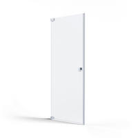 DUSCHTÜR Chromfarben  90/200 cm  - Chromfarben, MODERN, Glas/Metall (90/200cm) - Schöner Wohnen