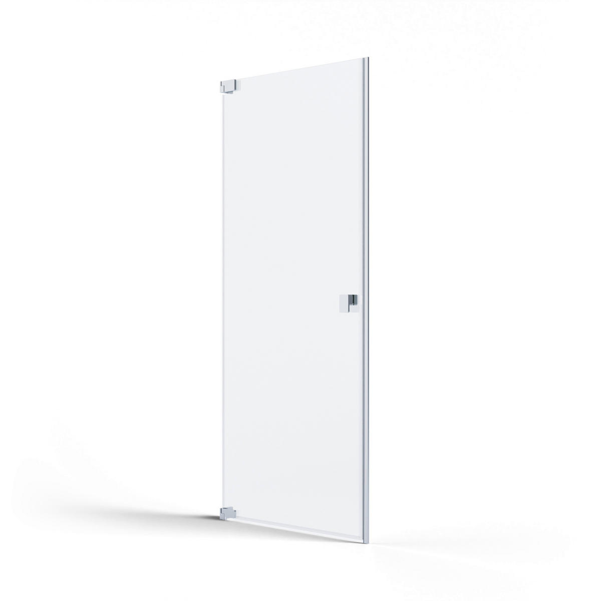 DUSCHTÜR Chromfarben  90/200 cm  - Chromfarben, MODERN, Glas/Metall (90/200cm) - Schöner Wohnen