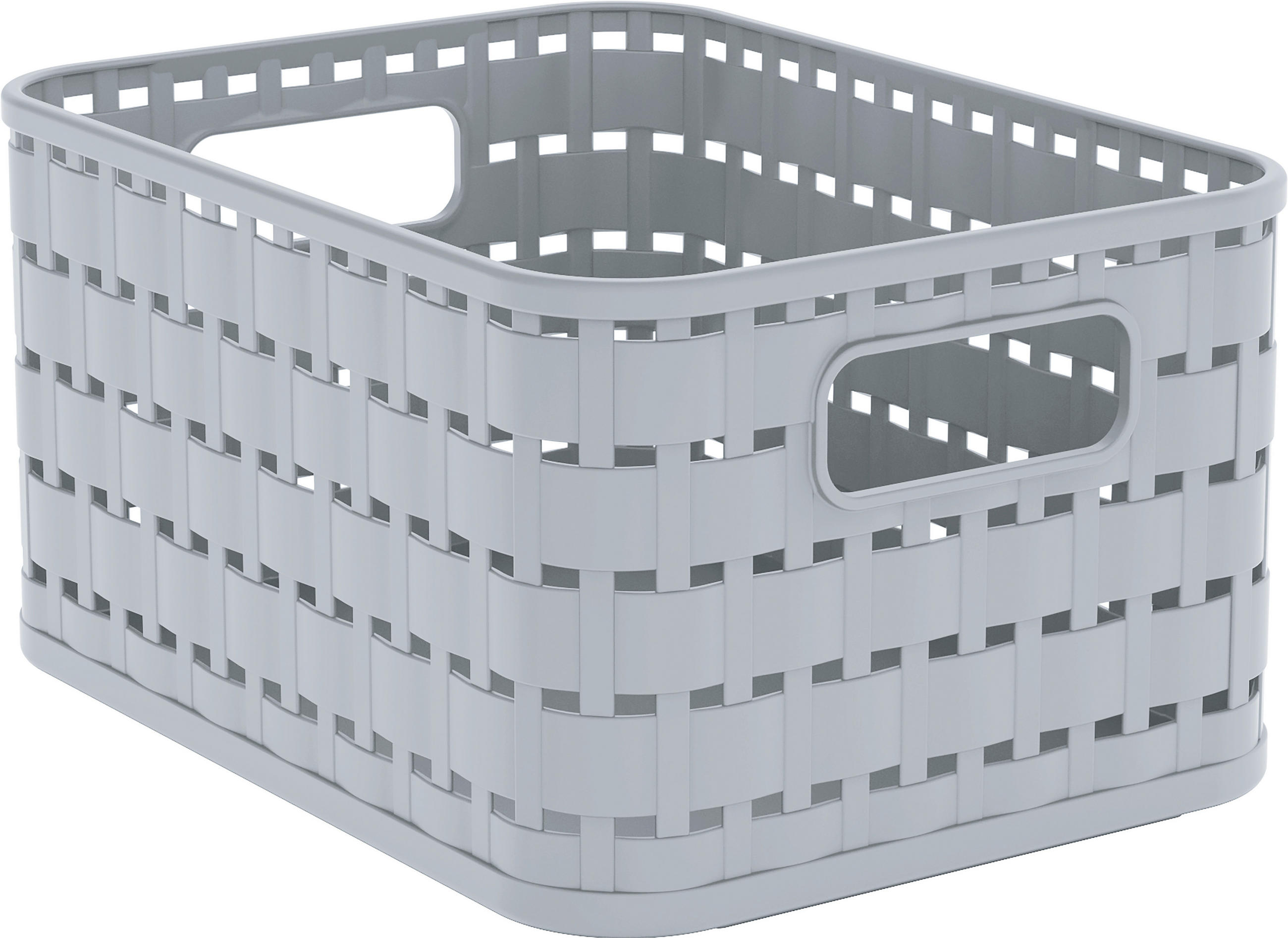 AUFBEWAHRUNGSBOX     - Pastellblau, Basics, Kunststoff (13,7/9,8/18,3cm) - Rotho