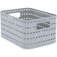 AUFBEWAHRUNGSBOX     - Pastellblau, Basics, Kunststoff (13,7/9,8/18,3cm) - Rotho