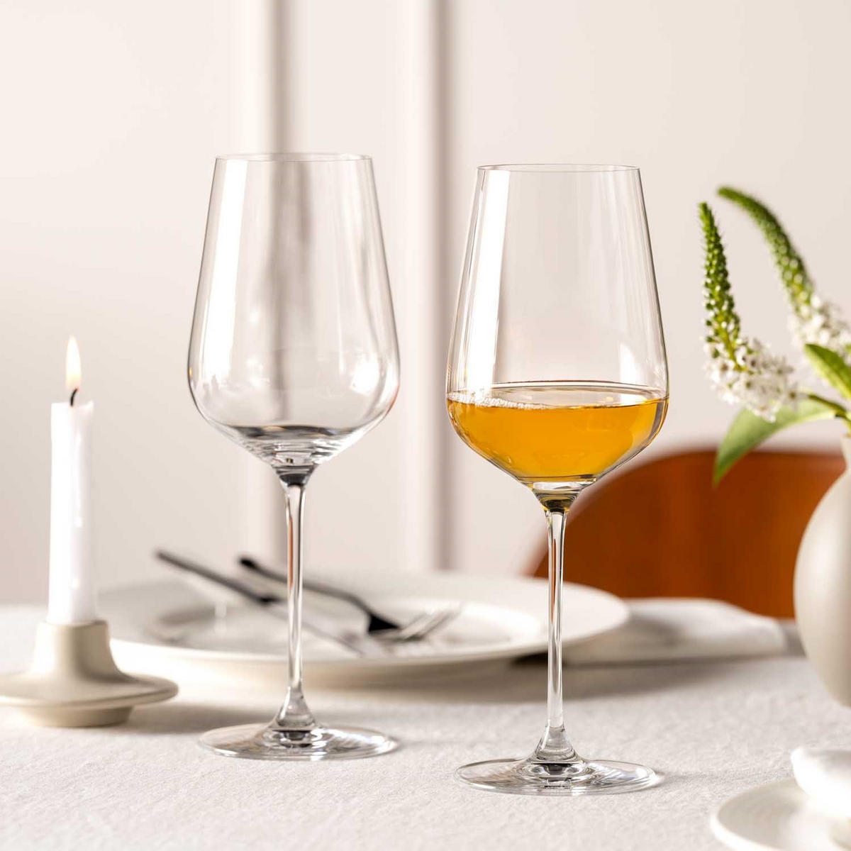 GLÄSERSET Brunelli 6-teilig  - Klar, LIFESTYLE, Glas (580ml) - Leonardo