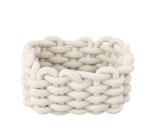 AUFBEWAHRUNGSKÖRBCHEN  - Creme, Konventionell, Textil (16,5/7,5/16,5cm) - Schöner Wohnen