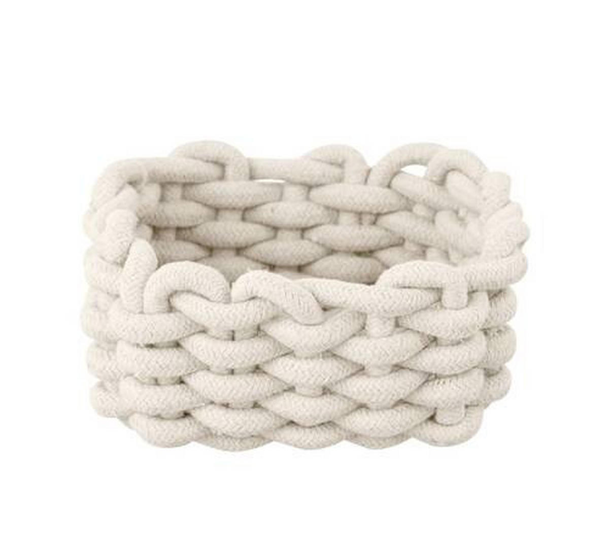 AUFBEWAHRUNGSKÖRBCHEN  - Creme, Konventionell, Textil (16,5/7,5/16,5cm) - Schöner Wohnen
