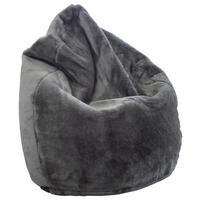 SITZSACK 220 l  - Grau, Design, Textil (65/95/75cm)