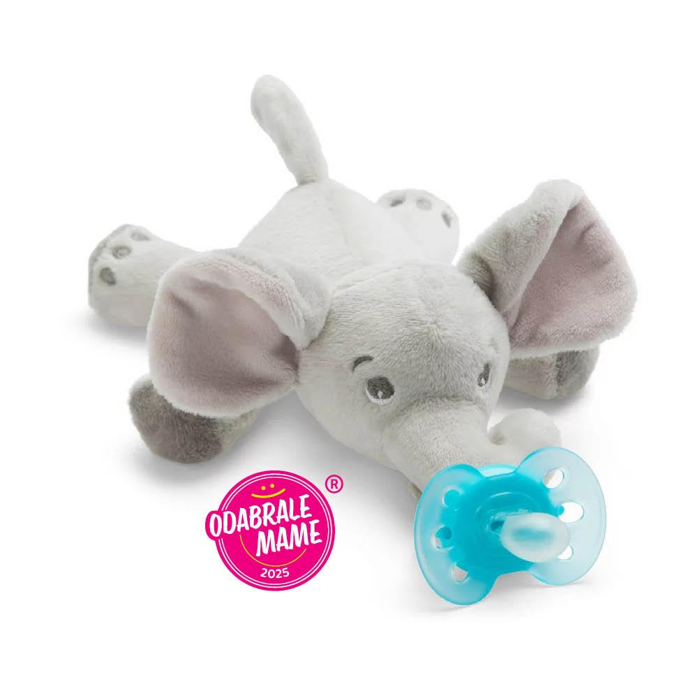 DUDA  Snuggle   - tirkizna, Trend, tekstil/plastika (8,2/12cm) - Avent