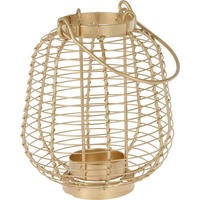 SVIETNIK NA ČAJOVÚ SVIEČKU  kov - Basics, kov (14/18/14cm)