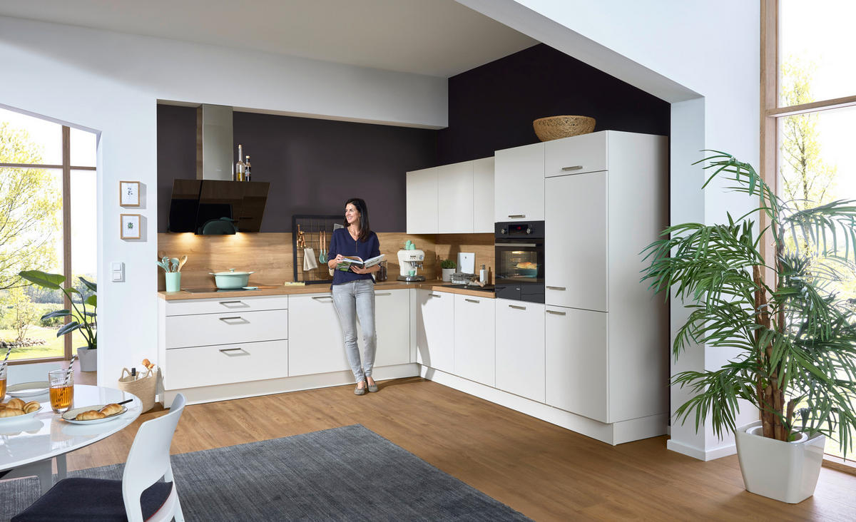 EINBAUKÜCHE  - Design, Holzwerkstoff - Novel