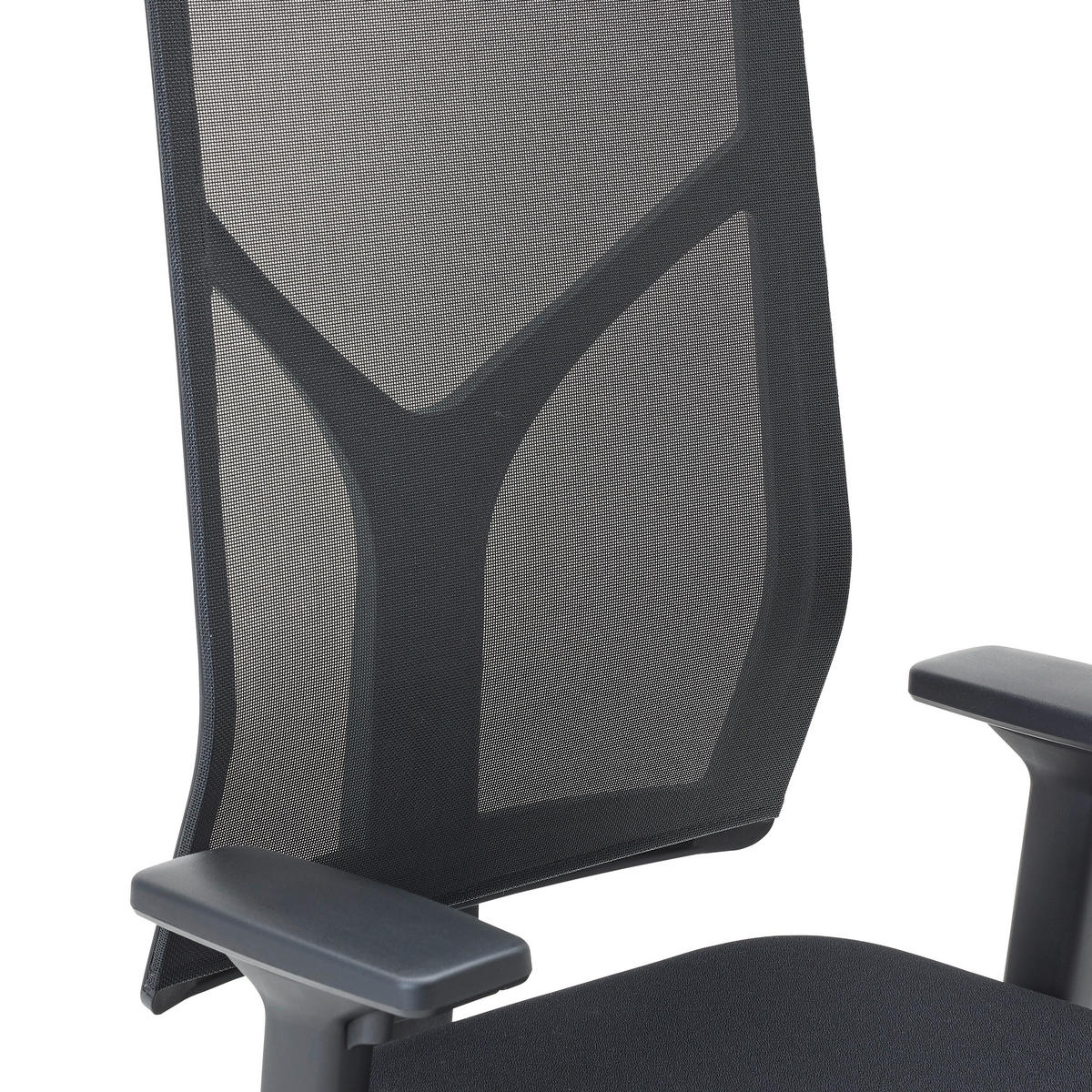 DREHSTUHL Schwarz  - Schwarz, KONVENTIONELL, Kunststoff/Textil (63/105/46cm) - Dieter Knoll
