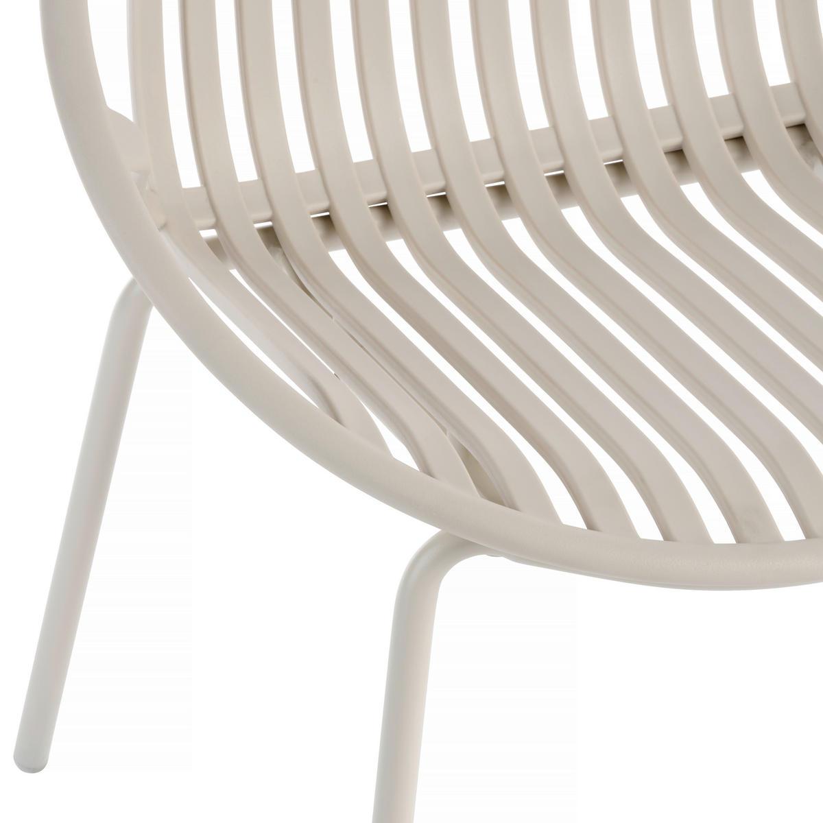 KINDER-GARTENSTUHL Metall, Kunststoff Beige  - Beige, Basics, Kunststoff/Metall (50,5/56,5/44,5cm) - Jimmylee