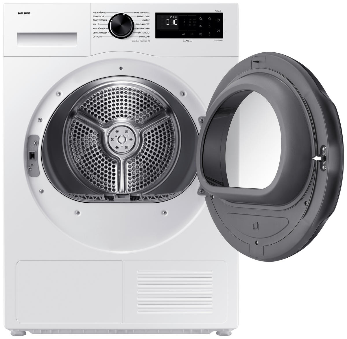 WÄRMEPUMPENTROCKNER DV90DG52A0AEEG  - Weiß, Basics, Glas/Kunststoff (60/85/60cm) - Samsung