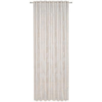 FERTIGVORHANG transparent  - Hellgrau, Trend, Textil (135/245cm) - Esposa