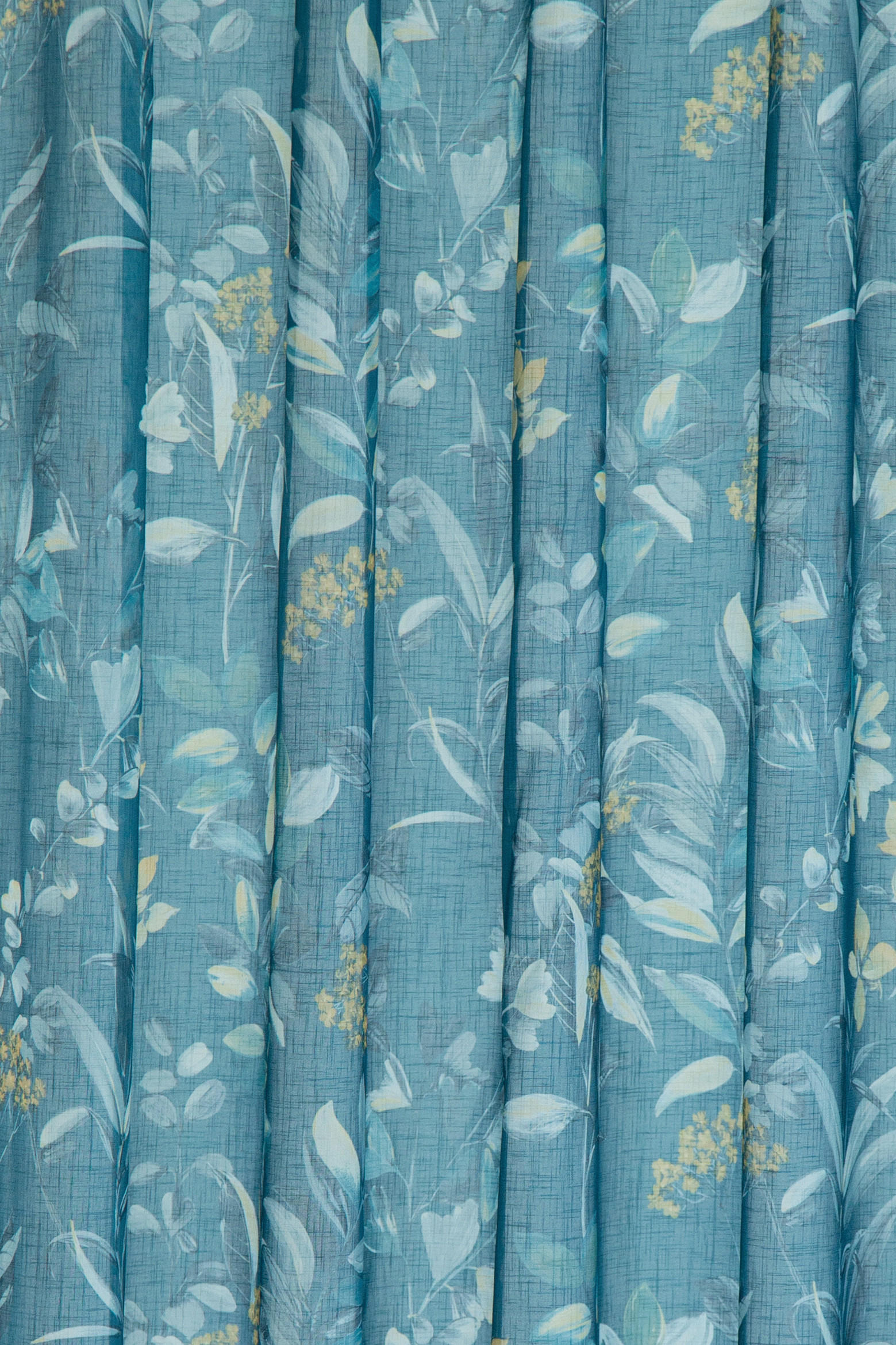 FERTIGVORHANG transparent  - Petrol, KONVENTIONELL, Textil (140/245cm)