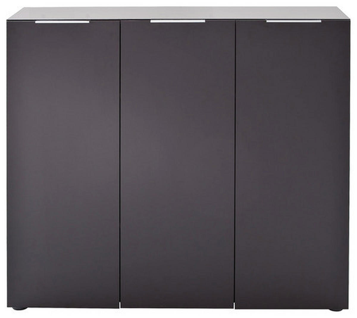 SCHUHSCHRANK  in 120/101/39 cm  - Edelstahlfarben/Anthrazit, Design, Holzwerkstoff/Kunststoff (120/101/39cm) - Carryhome