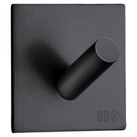 HAKEN Schwarz  - Schwarz, Metall (4,5/4,5/3cm)