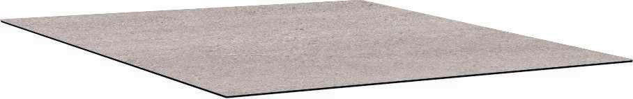 TISCHPLATTE in Kunststoff 80/80/1,3 cm   - Grau, Design, Kunststoff (80/80/1,3cm) - Stern