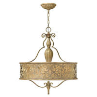 KRONLEUCHTER Carabel 73/53.3 cm  - Champagner, ROMANTIK / LANDHAUS, Glas/Metall (73/53.3cm) - Elstead Lighting