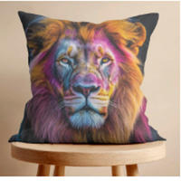 ZIERKISSEN  45/45 cm   - Multicolor, Design, Textil (45/45cm) - Ambia Home