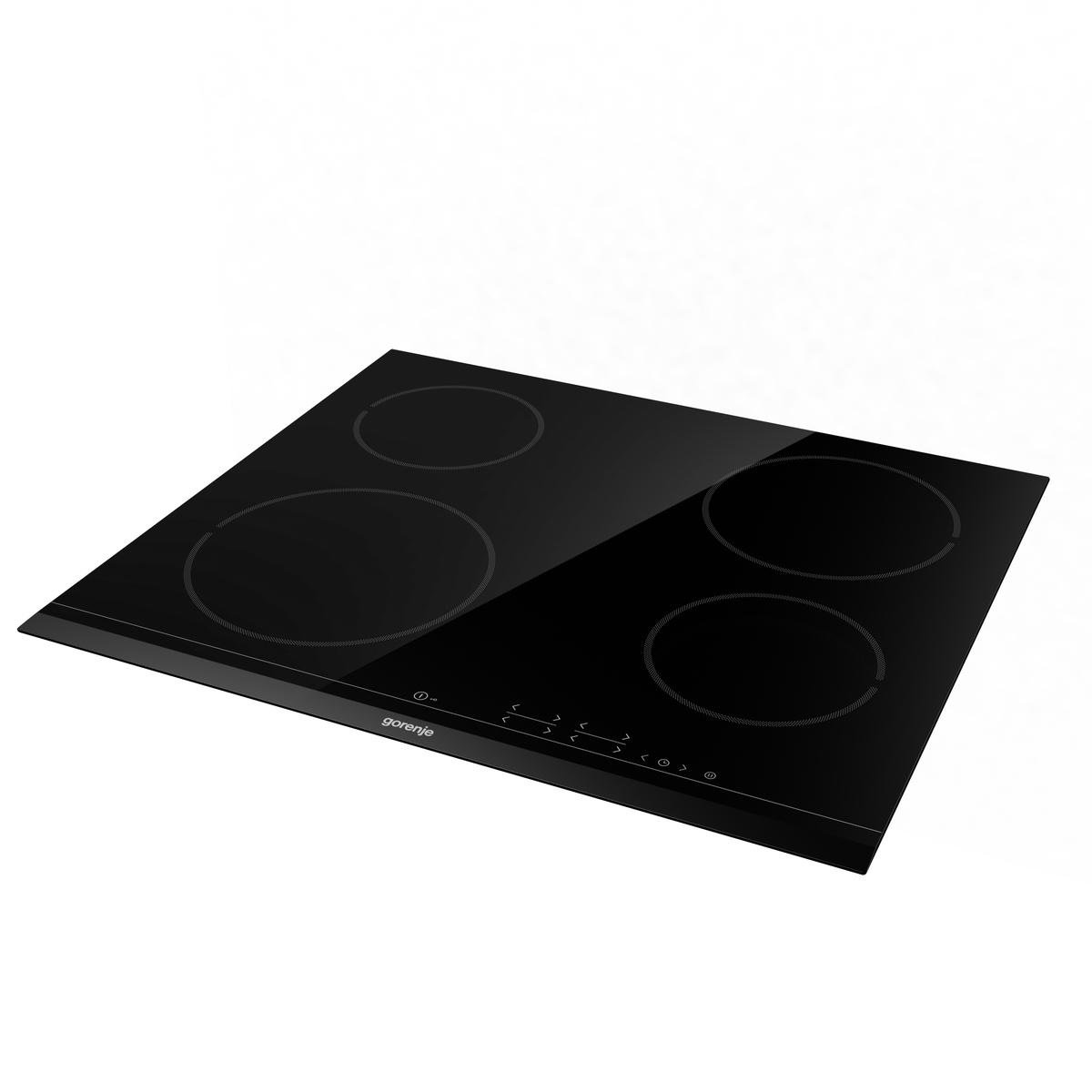 PLOČA ECT641BCSC - crna, Basics, staklo (60/5,4/52cm) - Gorenje