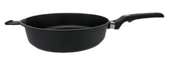 STEKPANNA    - svart, Basics, metall/plast (28/7,5cm) - Homeware Profession.