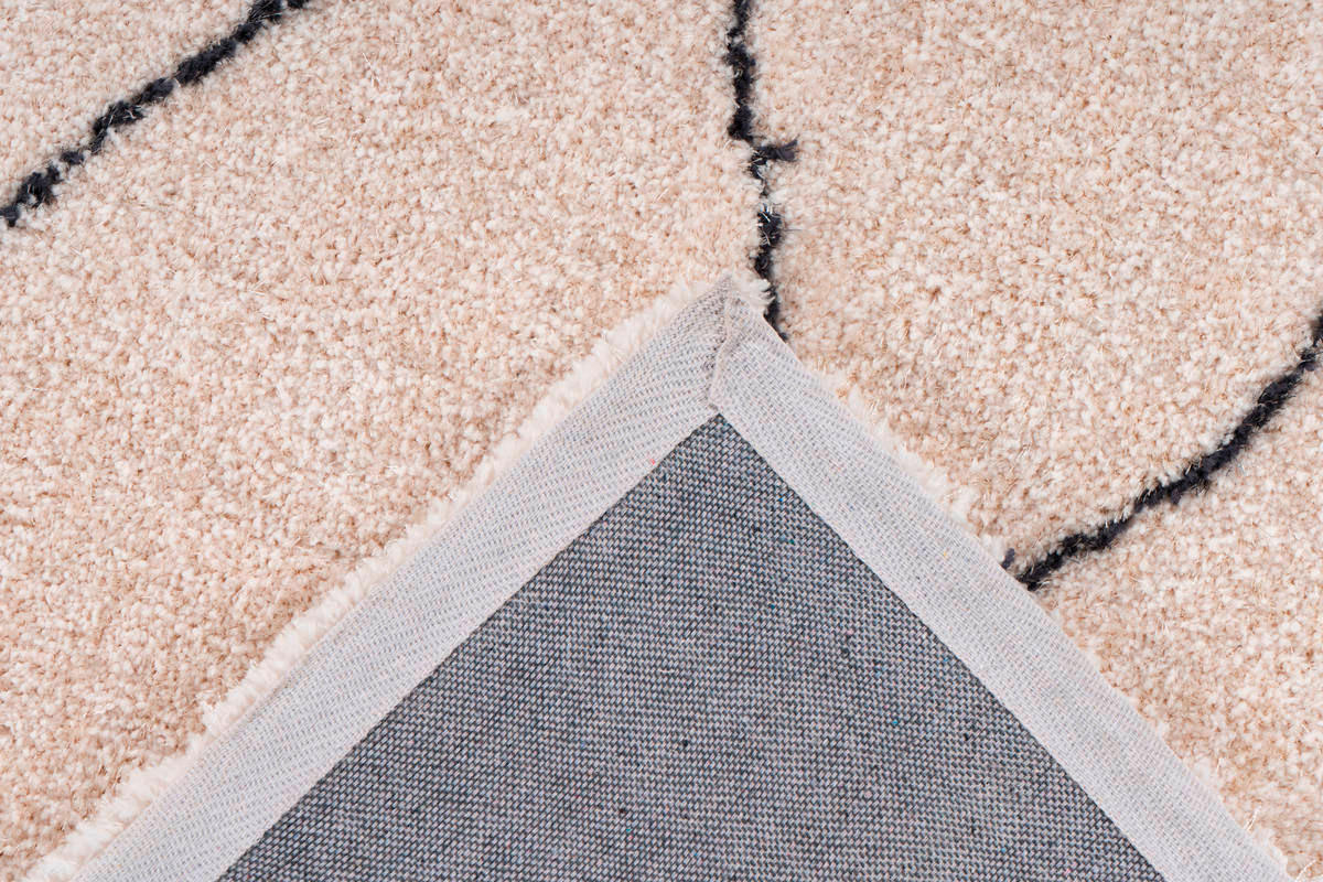 Thumbnail - Kayoom Hochflorteppich Orlando, Creme, Beige, Textil, rechteckig, 200x290 cm, für Fußbodenheizung geeignet, strapazierfä...