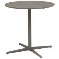 ESSTISCH in Metall, Holzwerkstoff  - Grau, KONVENTIONELL, Holzwerkstoff/Metall (80/76/80cm) - P & B