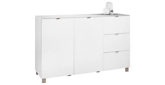 SIDEBOARD 165/105,1/52,5 cm  - Edelstahlfarben/Champagner, Design, Glas/Holzwerkstoff (165/105,1/52,5cm) - Hom`in