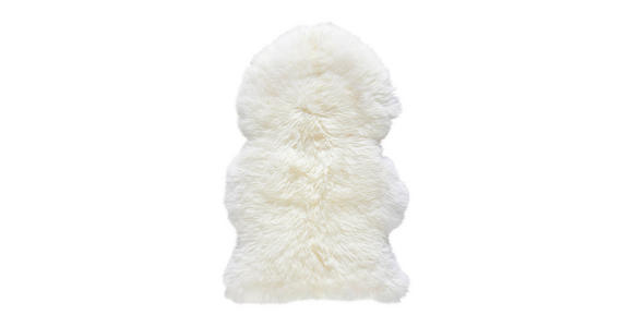 SCHAFFELL 65-70/100-105 cm Adelaide - Weiß, Natur, Fell (65-70/100-105cm) - Linea Natura